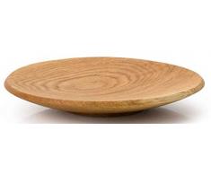 Continenta Oak Wood 4130 Eiche Holz Schale, Licht Braun, hellbraun