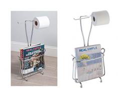 iDesign 55663EU Axis Zeitschriftenständer Plus, Chrom