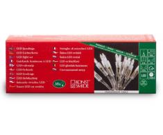 Konstsmide 6302-203 LED Minilichterkette / für Innen (IP20) / 230 V Innen / 35 kalt weiße Dioden / transparentes Kabel