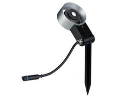 Paulmann 939.24 Outdoor Plug & Shine Spotlight Cone IP67 3000K 6,8W 24V Ausstrahlwinkel 40° 93924 LED Aussenbeleuchtung Erdspieß Gartenbeleuchtung