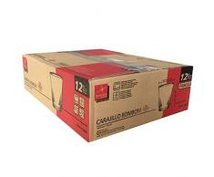 Bormioli Rocco Set mit 12 Gläsern, transparent, für Pralinen oder Cutado Café Espresso Tassen, 12,9 cl, 4,5 oz