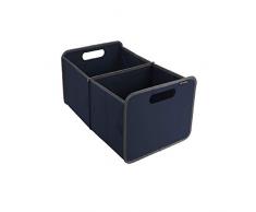 Meyliving Faltbox L Dunkelblau 50x32x27,5cm abwischbar Polyester Umzug Kofferraum Transport Einkauf