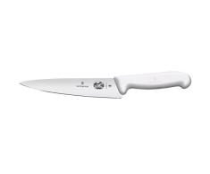 Victorinox Tranchiermesser Fibrox Küchenbesteck, Rot, STANDARD
