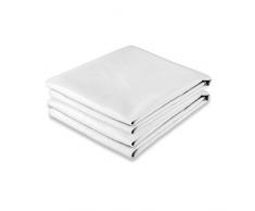 CelinaTex Largo Reise-Duschtuch Doppelpack 70 x 140 cm weià Polyester Handtuch für Sport Training Fitness Outdoor