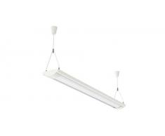 Maul Mauleco, Weiß, Metall, 119, 5 x 13, 5 cm, 1240 Lux, Neutralweiß LED-Pendel-und Deckenleuchte