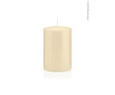 Wiedemann 218101.073 Stumpenkerzen, Wachs, Bisquit, 6 x 4 cm, 24-Einheiten