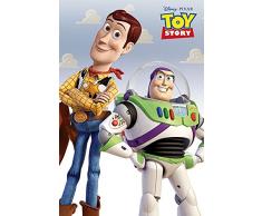 Toy Story - Woody & Buzz - Filmposter Kino Movie Comic Zeichentrick - Grösse 61x91,5 cm