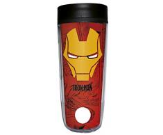 Grupo Erik Editores Becher Reise-Marvel Iron Man, Porzellan, Rot, 20 x 8 x 20 cm