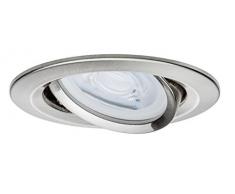 Paulmann 936.07 Deckenstrahler Metall Recessed Lighting Spot geeignet für Innen GU10 7W A+