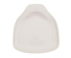 Villeroy & Boch BBQ Passion Dessertteller / Funktionales Geschirr für Nachspeisen vom Grill / Aus Porzellan in Weiß / Mikrowellensicher / 21 x 20cm