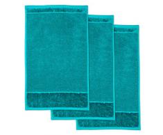 Möve Bamboo Luxe Gästetucher, Ocean, 30 x 50 cm, 3