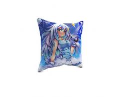 Picanova – Miss Lightning 40x40cm – Premium Zierkissen Mit Füllung – Deko Für Wohn- Oder Kinderzimmer Mit Motivauswahl – Anime Kollektion Design Von Emperpep