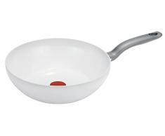 Tefal C90819 CeramicControl Induction Wokpfanne 28 cm, weiß
