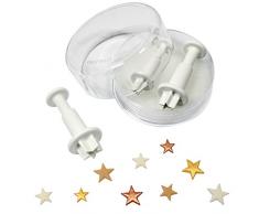 PME Star Ausstechformen in den GrÃ¶Ãen S, M und L, 3er Set