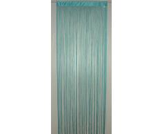 Homemaison Spaghetti HM69807868 Fadenvorhang, Türkis