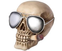 Out of the Blue 78/5740 Spardose, Plastik, grau, 15 x 15 x 18 cm