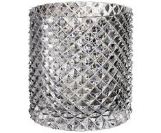 Villeroy & Boch Pieces of Jewellery Teelichthalter, 18 cm, Kristallglas, Klar