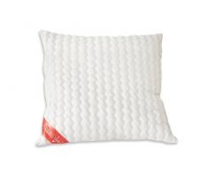 Badenia Bettcomfort Kissen Trendline Basic kochfest, 80 x 80 cm, weiß