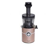 Adler Slow Entsafter Schwarz und Pfirsich, Mehrfarbig, Einheitsgröße