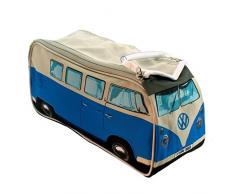 Volkswagen T1 Bus Kulturbeutel in blaub - VW Bullie Kulturtasche VW Bus Waschtasche Bulli