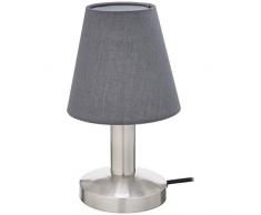 Umi. by Amazon Tischlampe, Lampenschirm aus Stoff, Kegelform, 24,64 cm