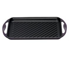 Le Creuset Gusseisen Grillplatte rechteckig 32 cm, cassis