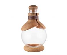 Bodum Melior Dekanter, Infusionskaraffe Gløgg 1 L, Glas, Beige, 12.8 x 12.8 x 21.8 cm