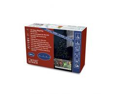 Konstsmide 3957-507 Micro LED Kompakt System Erweiterung: Lichterkette / für Außen (IP44) / 100 bunte Dioden / schwarzes Softkabel