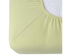 CelinaTex Relax Boxspringbett Wasserbett Spannbettlaken 140x200-160x220 cm pistazien grün Baumwolle Laken