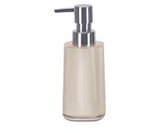 Kleine Wolke Seifenspender Mable / 65 x 171 mm/Farbe Beige, Plastik, 6.5x6.5x17.1 cm