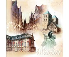 Pro-Art g1734l Wandbild GiclÃ©e MÃ¼nster 100 x 100 cm