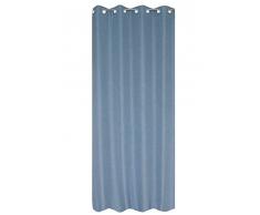 Sehlbach Ösenschal, Stoff, blau, 245 cm x 140 cm