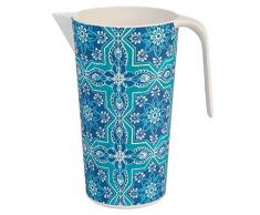 Cambridge tablett CM06998 Rundes Bambustablett „St. Tropez“ mit Griffen, 30 cm, Bamboo Fibre Mix, St.Tropez, (30 cm)