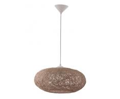 EGLO CAMPILO Hängeleuchte, Kunststoff, E27, 60 W, Beige