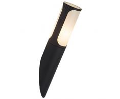 Brilliant AG 43580/63 Außenwandleuchte, Metall, E27, 20 W, anthrazit