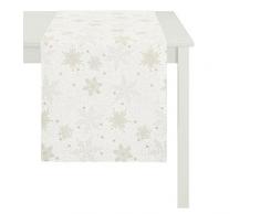 APELT 5202 _48x140_Fb. 50 Tischläufer, Polyester, gelb, 48 x 140 x 0.5 cm