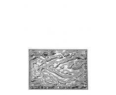 Kartell 01211XX Dune Tablett, Plastik, Chrom, 55 x 38 x 3 cm