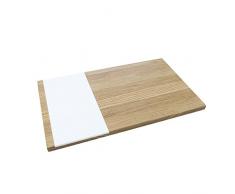 Schneidebrett pano, Doppelseitiges Design - Schneidebrett aus Holz, Holz, Natur, 50 x 30 x 2 cm