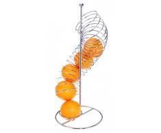 Edler Obstkorb - Aufbewahrung für Obst Spirale Spender Orangenhalter