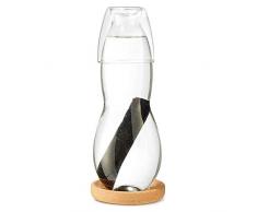 BLACK + BLUM Persönliche Trinkglas Karaffe, Glas, Transparent, 800 ml