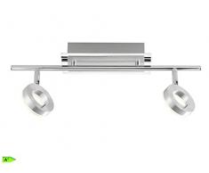 Paul Neuhaus Deckenleuchte, aluminium matt 6781-96