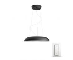 Philips Hue LED Pendelleuchte Amaze inkl. Dimmschalter, dimmbar, alle WeiÃschattierungen, steuerbar via App, schwarz, kompatibel mit Amazon Alexa (Echo, Echo Dot)