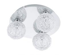 EGLO PRODO 1 Wand- / Deckenleuchte, Stahl, G9, 33 W, chrom