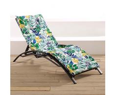 Douceur dIntérieur Bodenkissen, 45 x 45 x 10 cm, Baumwolle, Bedruckt, Palma, Mehrfarbig, 60 x 180 cm