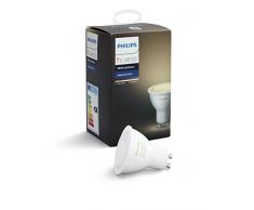 Philips Hue White Ambiance GU10 LED Spot Erweiterung, dimmbar, alle Weißschattierungen,,steuerbar via App, kompatibel mit Amazon Alexa (Echo, Echo Dot)