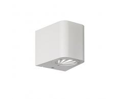 Reality Leuchten R28200601 Bogota A++, LED Außenwandleuchte, Aluminium, 3 watts, Integriert, Weiß, 10, 5 x 9, 8 x 9 cm