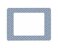 Premier Housewares Set von 4 Tischsets, Cvasablanca, Kork, Blau