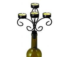 Twine 2119 Polka Punkt Becher und Untertasse, Edelstahl, Black