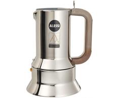 Alessi 9090/M Design Espressomachine aus Edelstahl, 10 Tassen