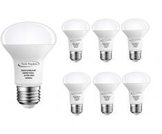 Tech Traders R63 Reflektor LED Lampe Spot Strahler, Aluminium/Kunststoff, E27, 9 W, kühles Weiß